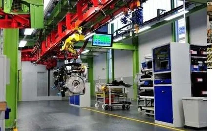MAN Nürnberg – Power-and-Free für Lkw-Motoren
